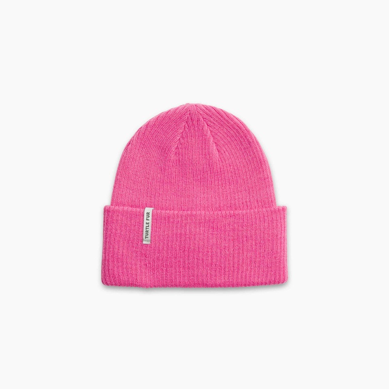Polylana Chairith Cuff Beanie – Pink