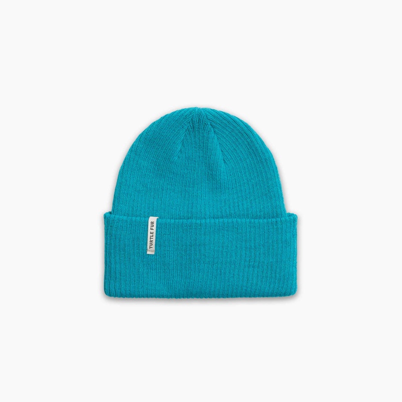 Polylana Chairith Cuff Beanie – Turquoise