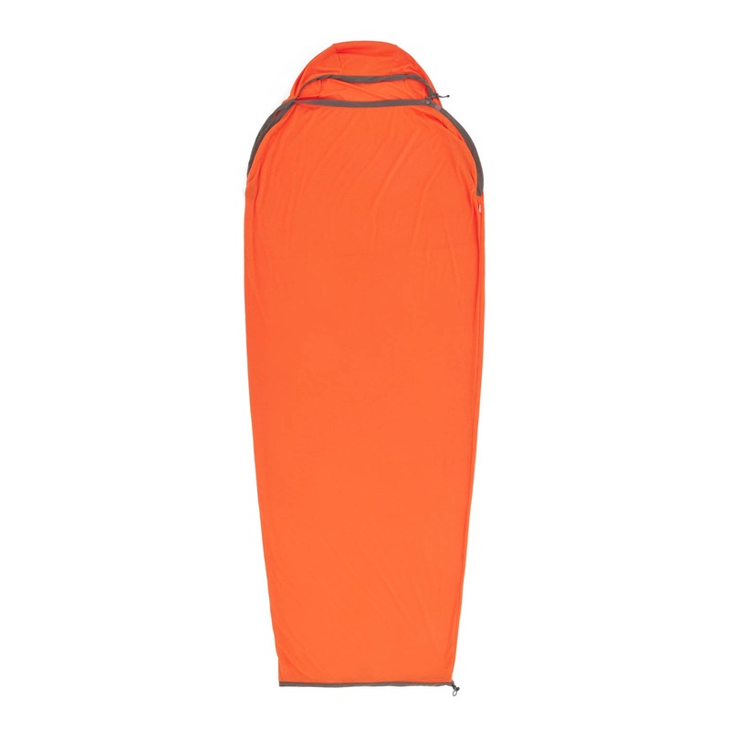 Reactor Fleece Sleeping Bag Liner Standard Picante Red