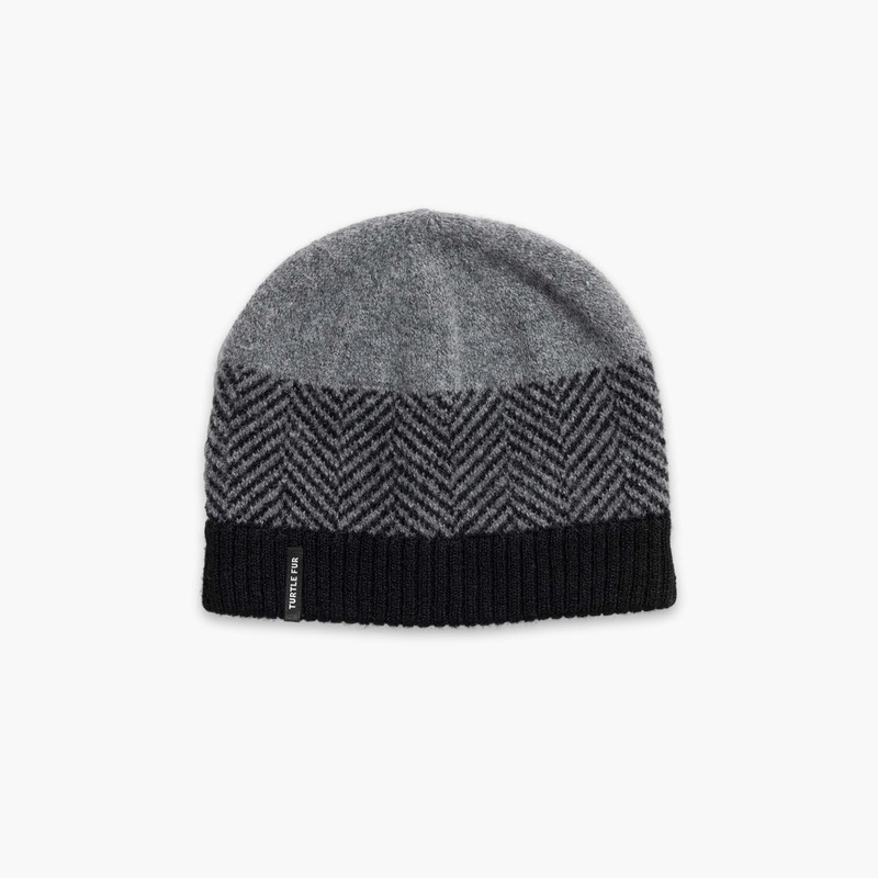 Recycled Haring Knit Beanie – Black