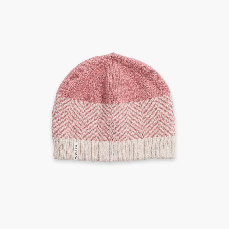 Recycled Haring Knit Beanie – Rose