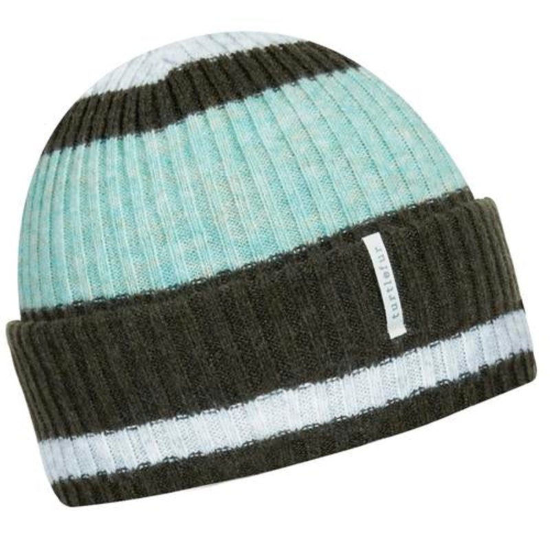 Recycled Kye Knit Cuff Beanie – Mint