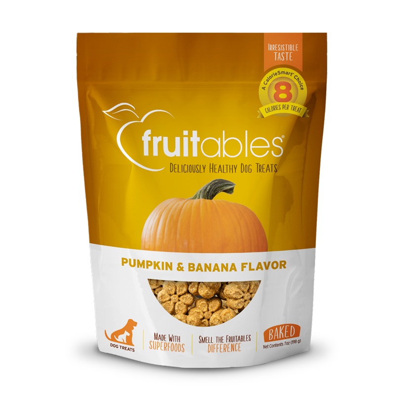 Baked Dog Treats – Pumpkin & Banana – 7oz