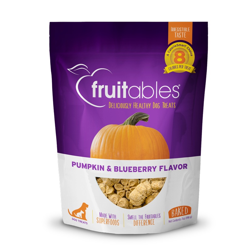 Baked Dog Treats – Pumpkin & Blueberry Dog Treats – 7oz