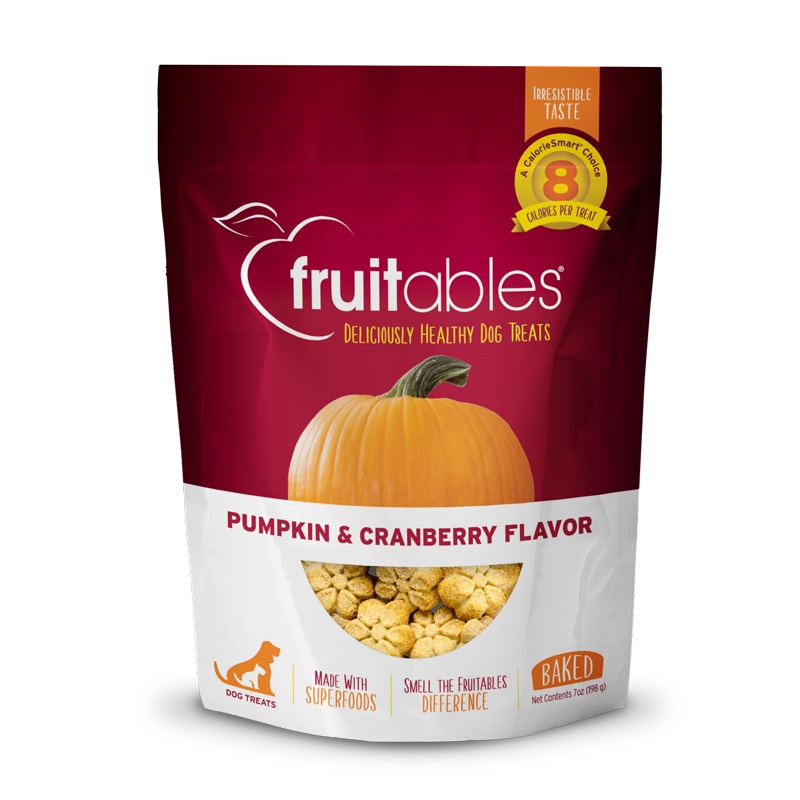 Baked Dog Treats – Pumpkin & Cranberry – 7oz