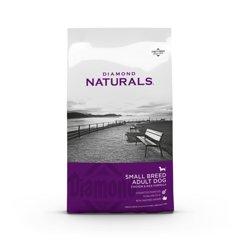 Naturals Small Breed Adult Dog Food (Chicken & Rice Formula) – 18lb.