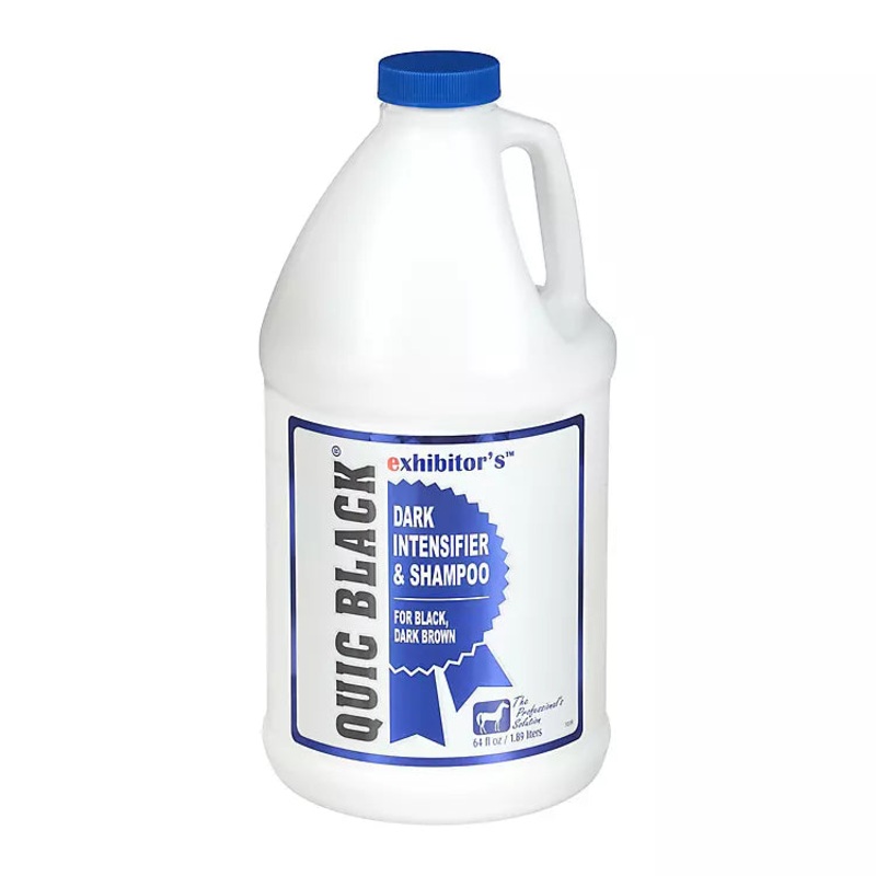 Quic Black: Color Enhancing Equine Shampoo – 2oz. / 1 Gallon