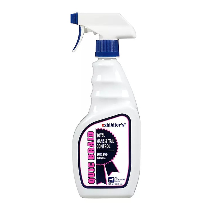 Quic Braid: Mane Control Braiding Spray – 4oz. / 16oz. / 1 Gallon