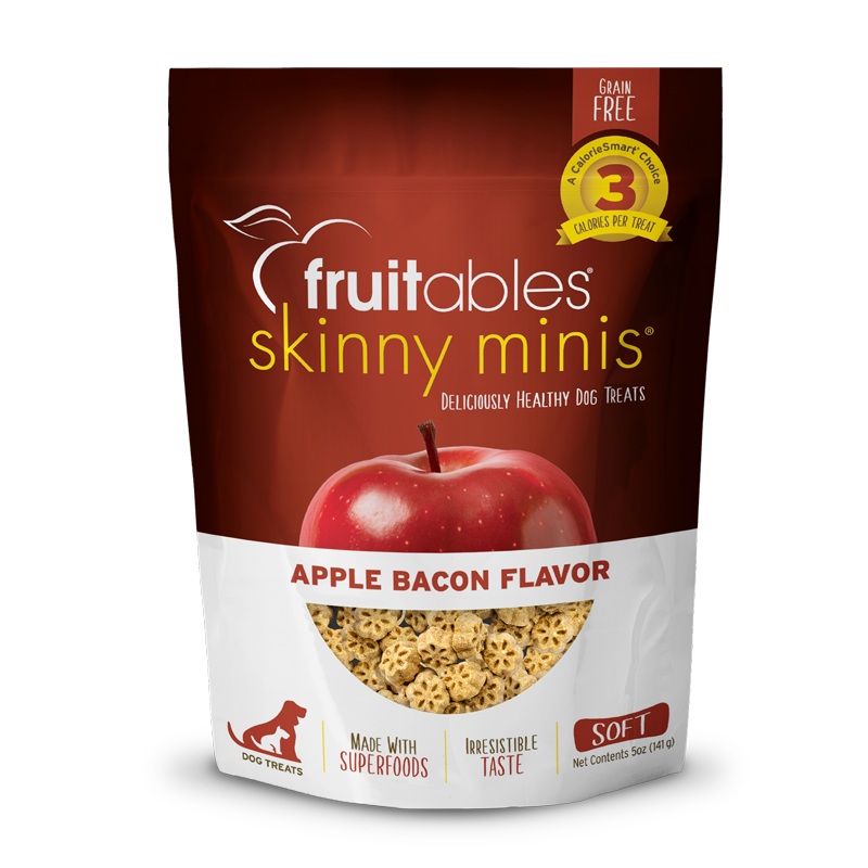 Skinny Minis Dog Treats – Apple Bacon – 5oz