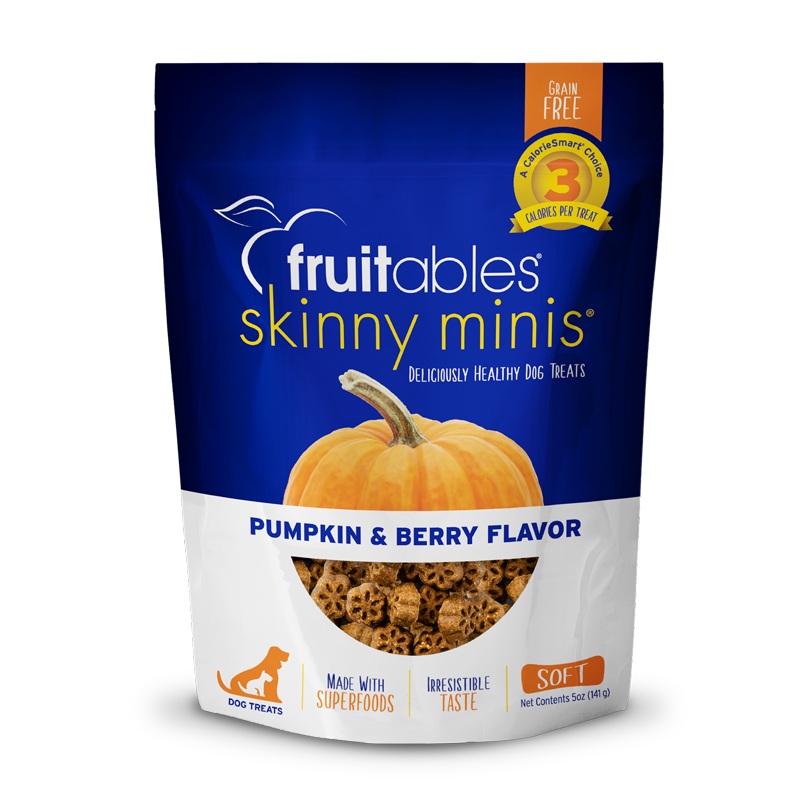Skinny Minis Dog Treats – Pumpkin & Berry – 5oz
