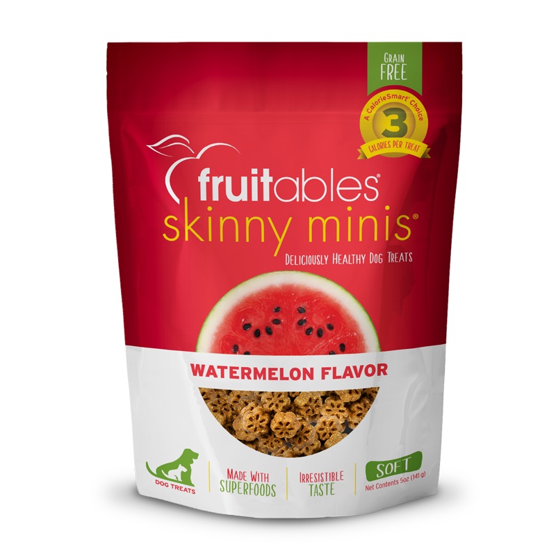 Skinny Minis Dog Treats – Watermelon – 5oz