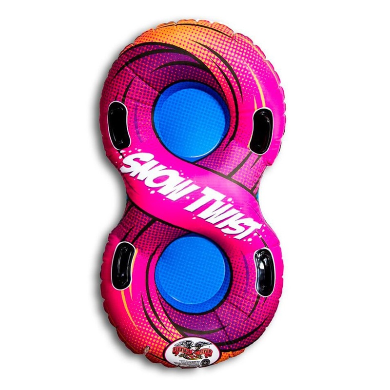 Snow Twist Tube 57x33in – Pink