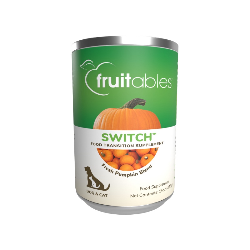 Switch Food Transition Supplement for Dogs & Cats – Pumpkin Blend – 15oz