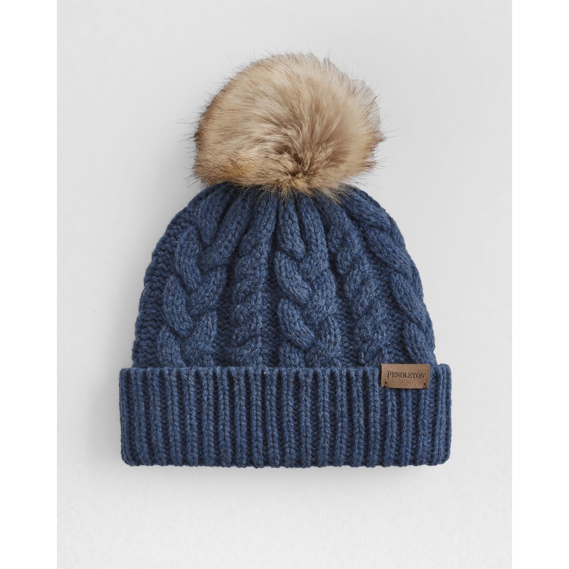 Cable Beanie|Indigo|Grey|Black|Cream|OS _|_