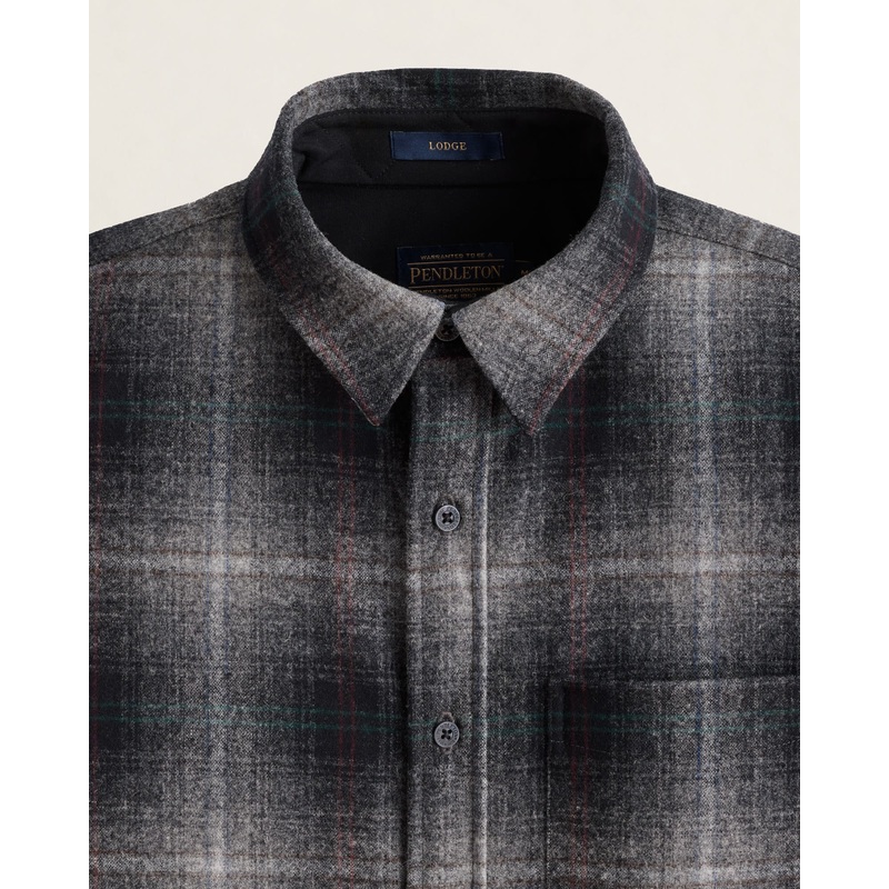 Men’s Plaid Lodge Shirt|Grey mix mlti pld|Brn nvy red pld|SM _|MD _|LG _|XL _|XXL _