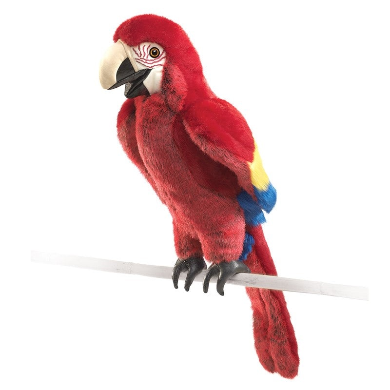 Scarlett Macaw Puppet