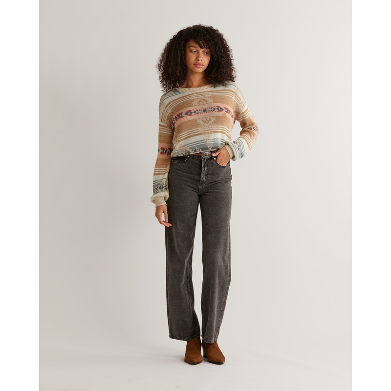 Women’s Bishop Sleeve Cotton Pullover