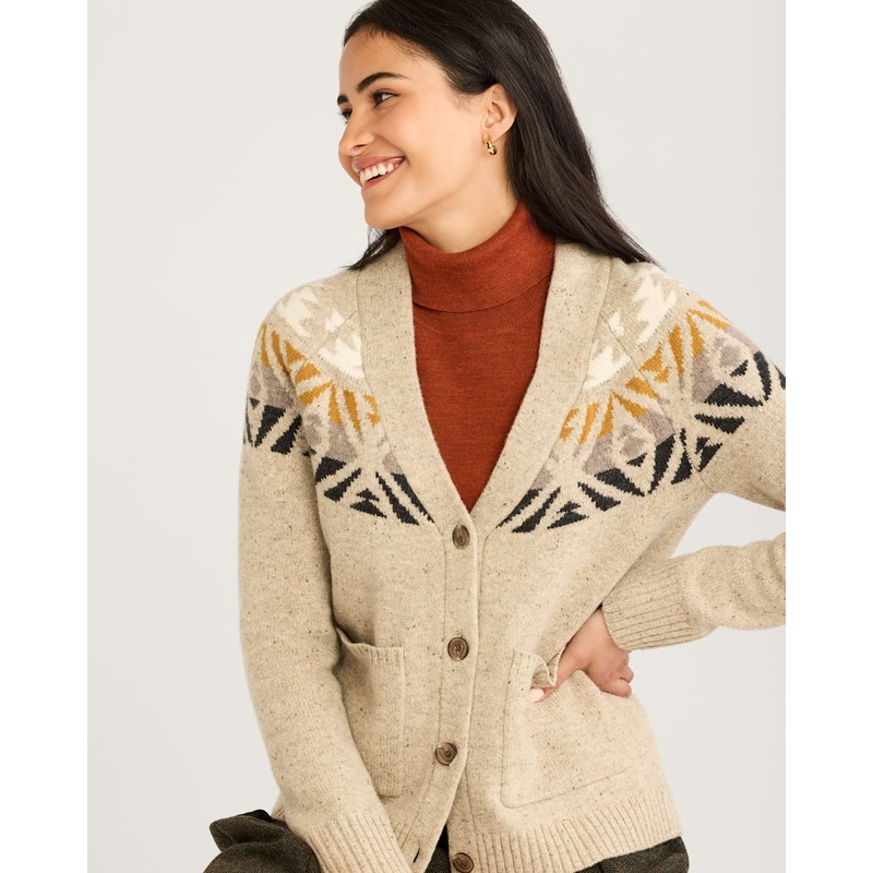 Women’s Fair Isle Merino Cardigan