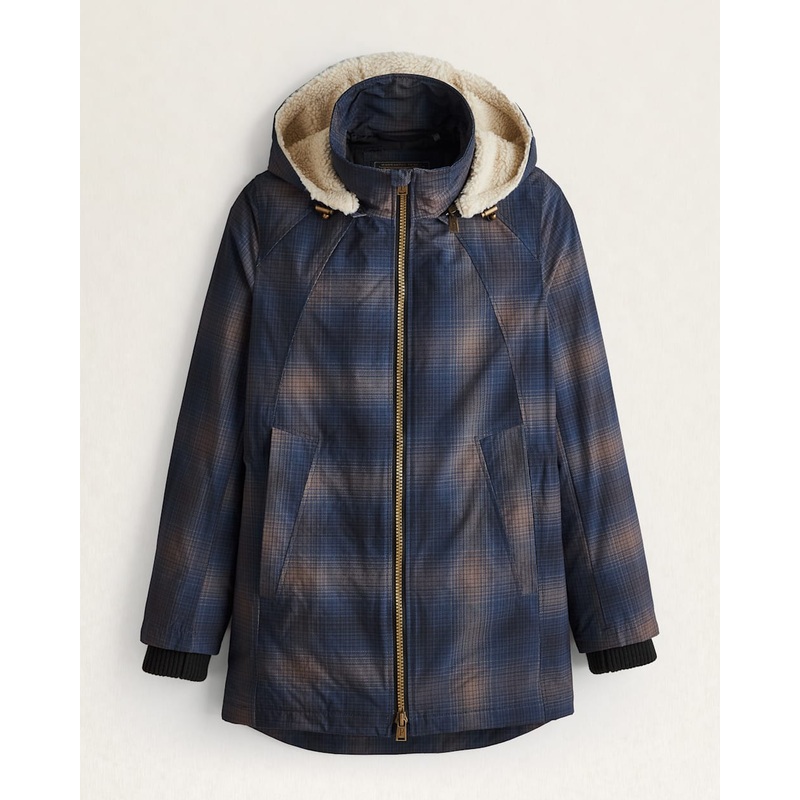 Women’s Plaid Redwood Ripstop Parka