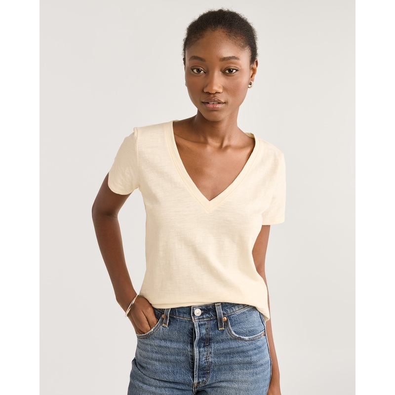 Women’s Short-sleeve Cotton Slub Tee