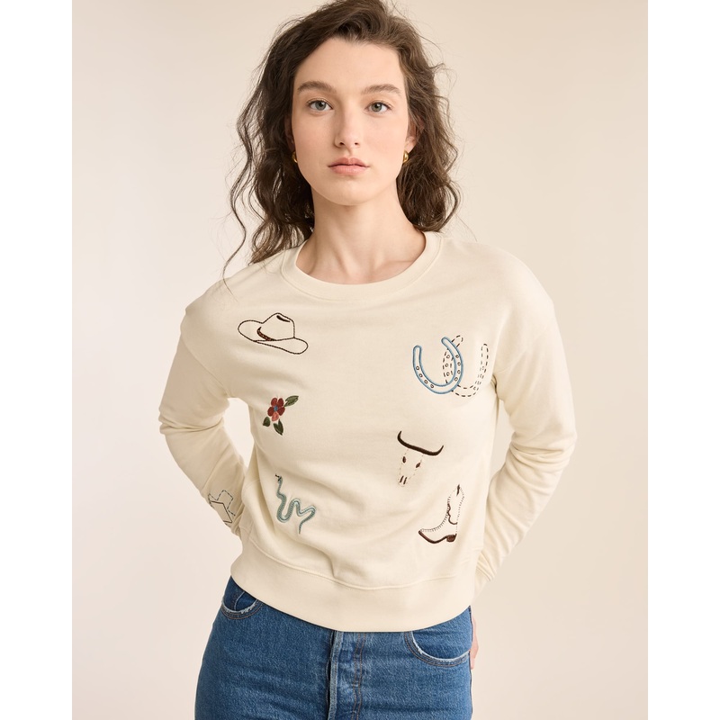 Women’s Souvenir French Terry Crewneck