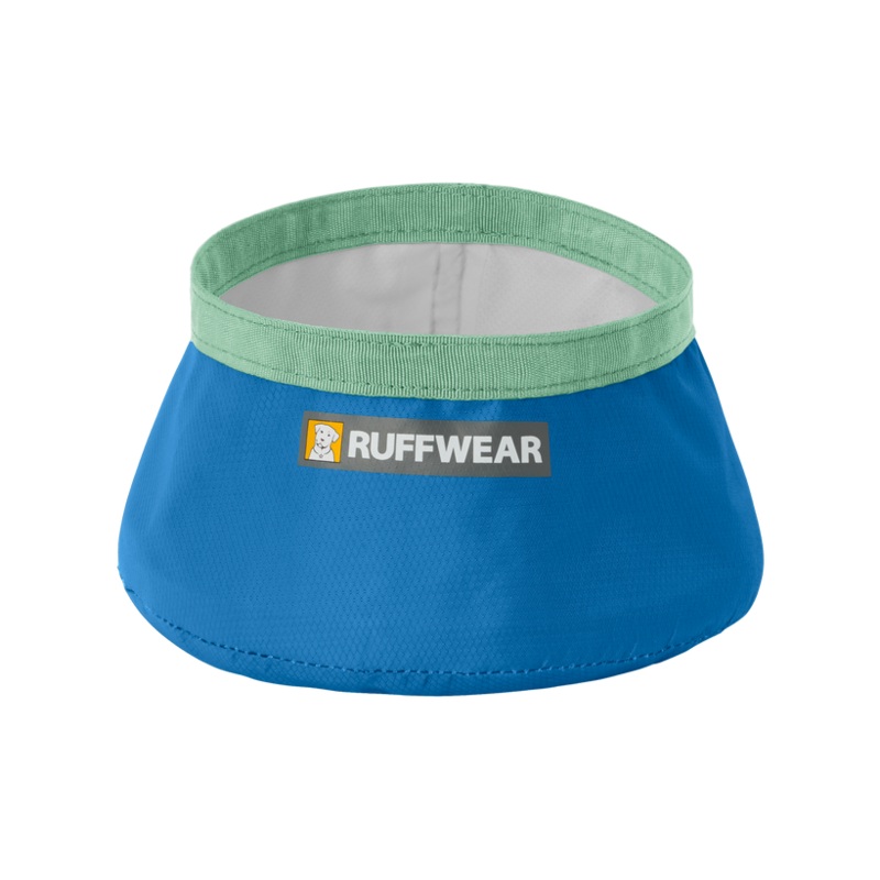 1L Trail Runner Ultralight Dog Bowl – Blue Pool