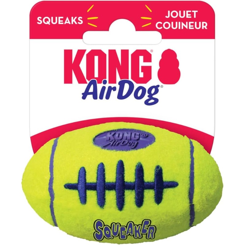 AirDog Squeaker Football Dog Toy – Small / Medium / Large