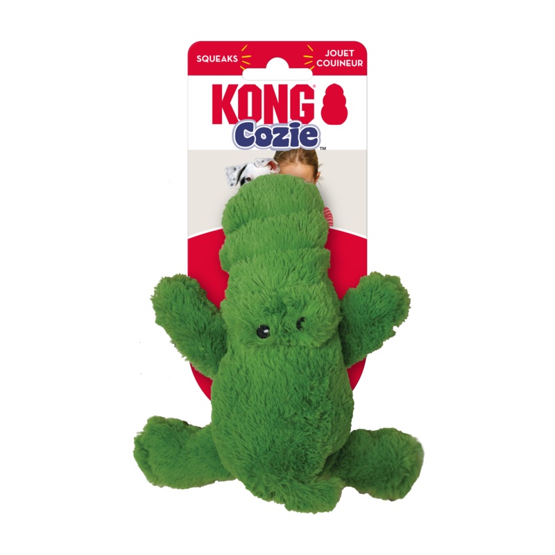 Cozie Ali Alligator Plush Dog Toy – Large