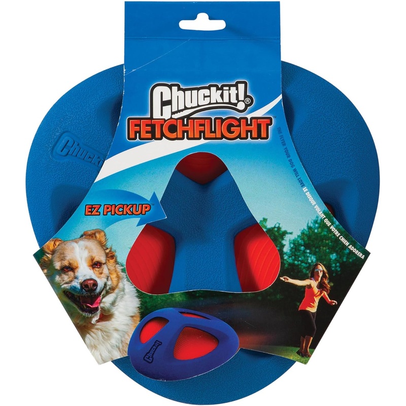Fetch Flight Dog Toy – Blue / Orange
