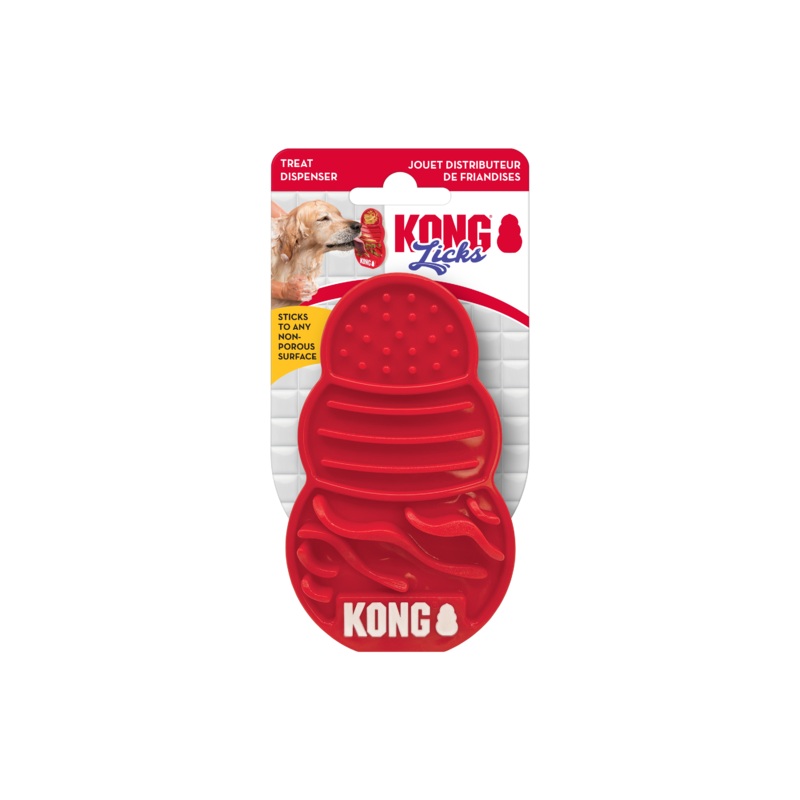 Licks Treat Dispenser – Small|Red|Small
