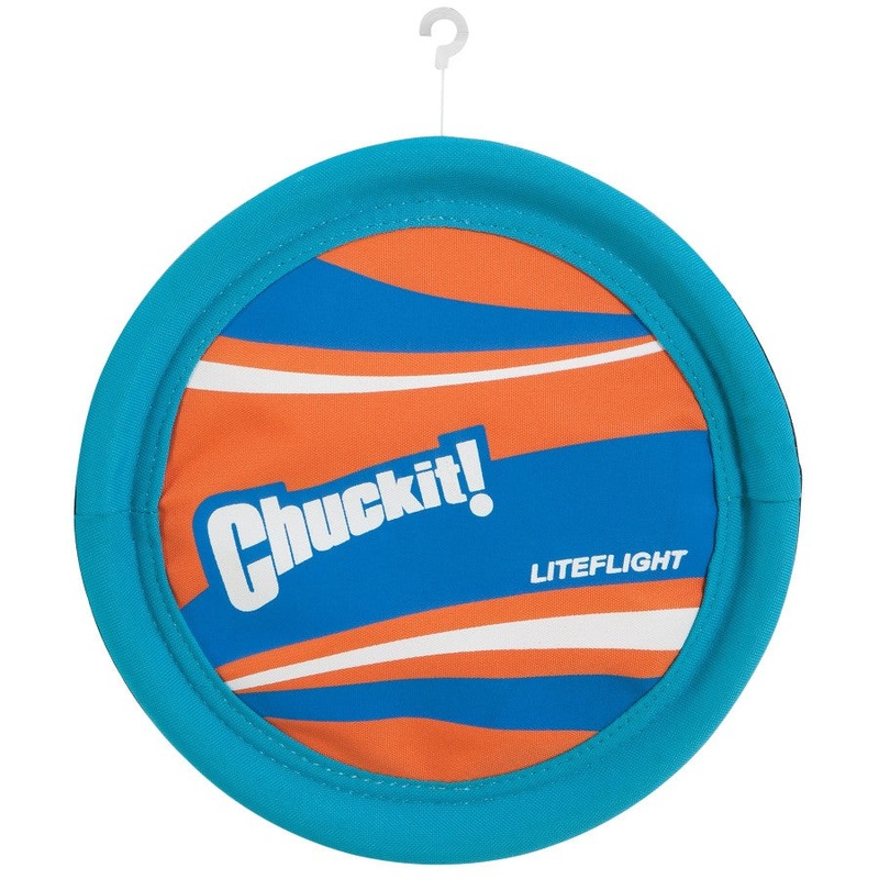 Lite Flight Disc Dog Toy|Orange / Blue|Large