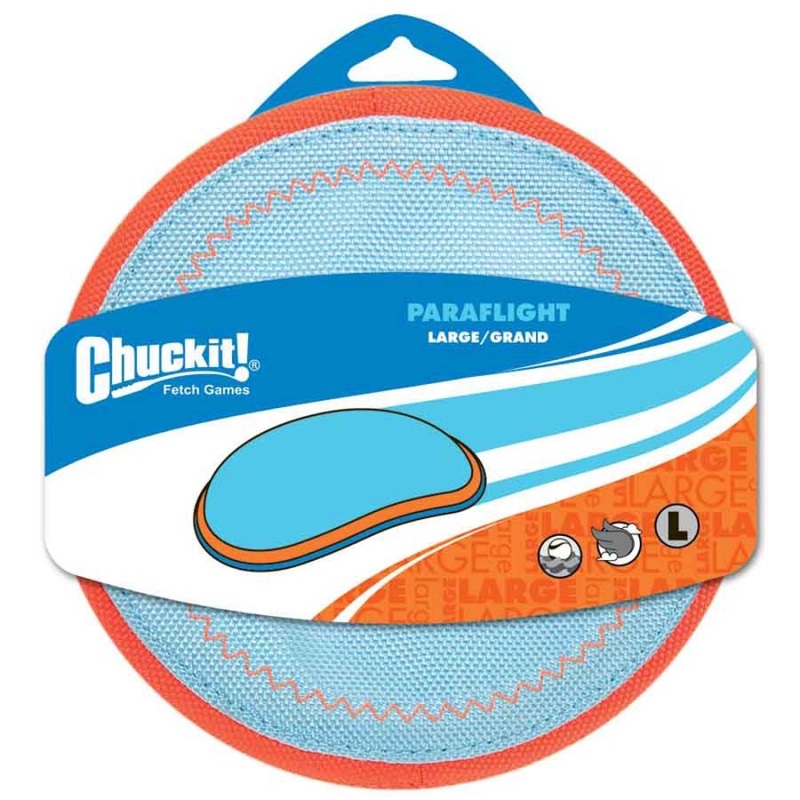 Paraflight Dog Toy Large – Blue / Orange