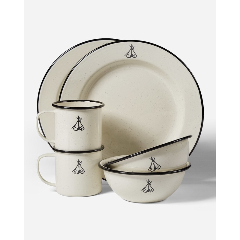 Pendleton Camp Enamelware Dishes