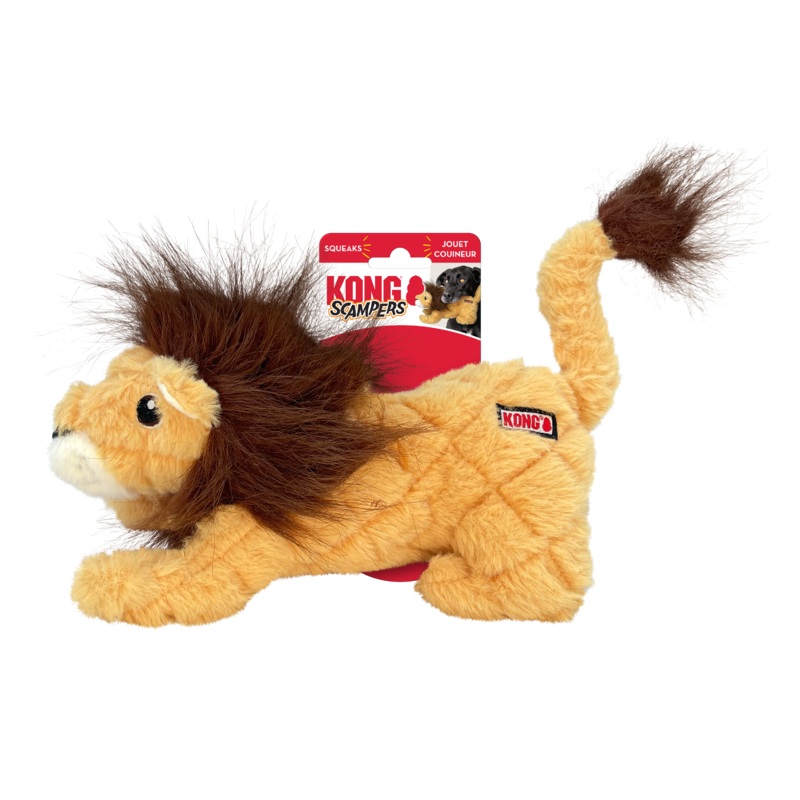 Scampers Dog Toy – Lion – Medium