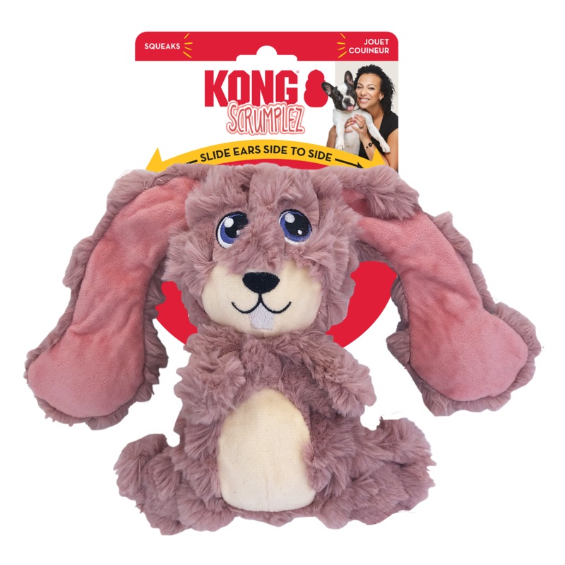 Scrumplez Dog Toy – Bunny – Medium