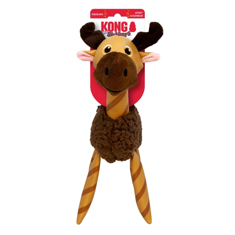 Shakers Floofs Plush Dog Toy – Moose – X-Small / Small