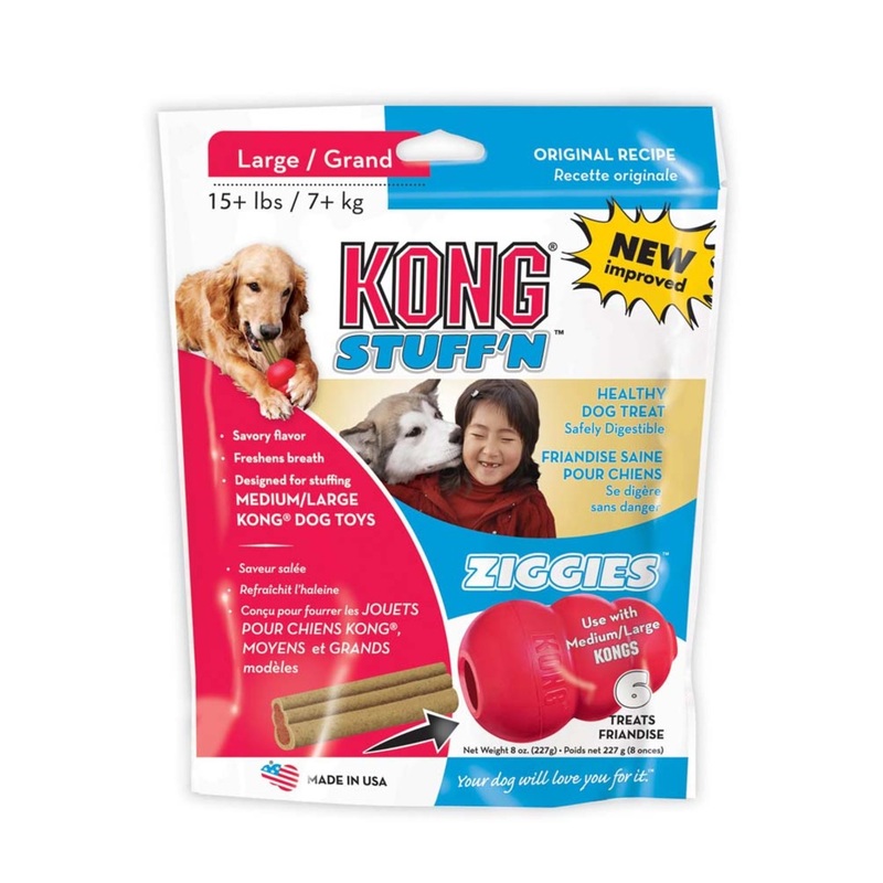 Stuff’N Ziggies Dog Treat – Large – 8oz.