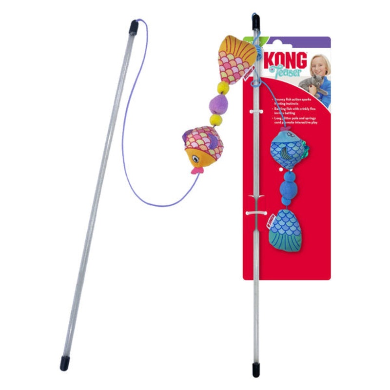 Teaser Scrattles Fish Cat Toy|Assorted|One Size