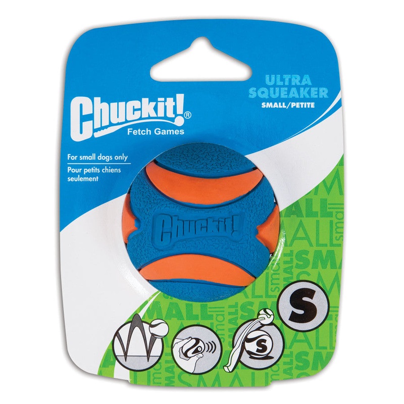 Ultra Squeaker Ball Dog Toy – Small / Medium / Large