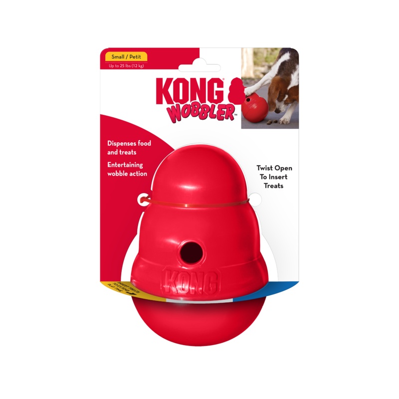 Wobbler Food and Treat Dispenser Dog Toy –  Small