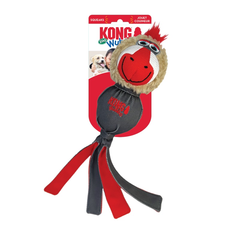Wubba Zoo Dog Toy – Mandrill – Large