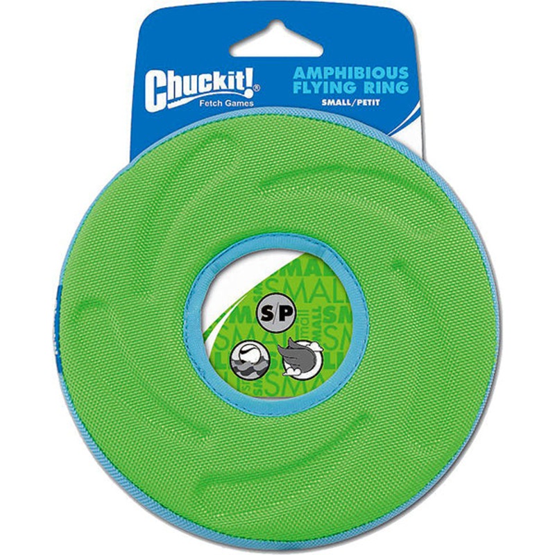ZipFlight Flying Ring Dog Toy – Small / Medium
