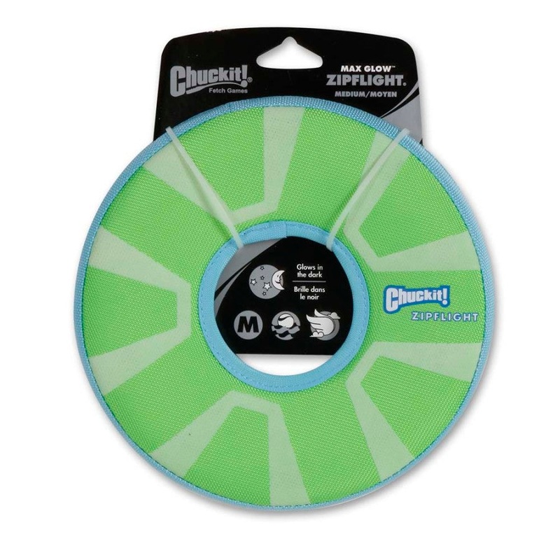 ZipFlight Max Glow Dog Toy – Medium