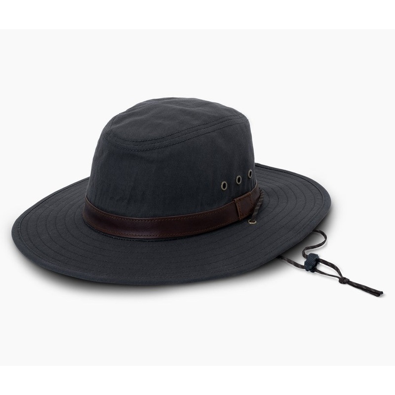 Endurawax Bush Hat|Gun Metal|Teak|SM/MD|LG/XL