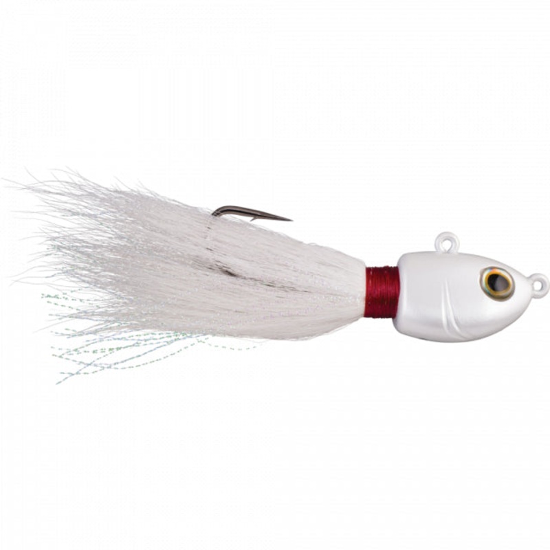 Fusion19 Bucktail Jigs | 1/8 oz | 1 | Model #FSN19BUCK1/8-WH