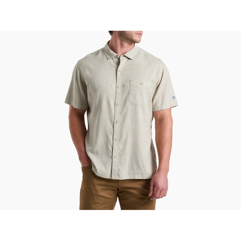 Mens Getaway Short-sleeve|Natural|Open Sea|XXXL _|SM _|MD _|LG _|XL _|XXL _