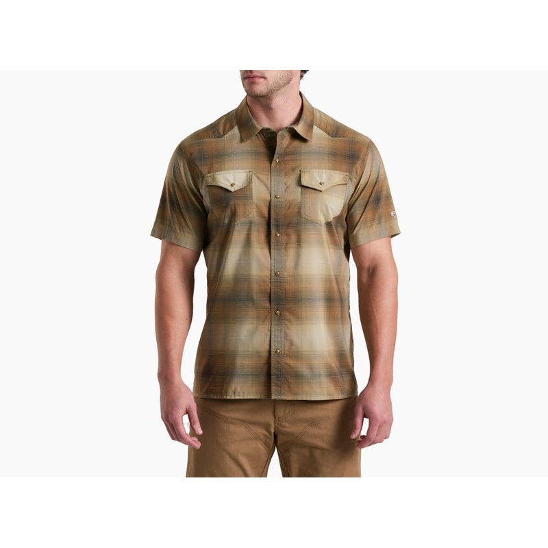 Mens Konquer Short-sleeve|Saddle|XXXL _|SM _|MD _|LG _|XL _|XXL _