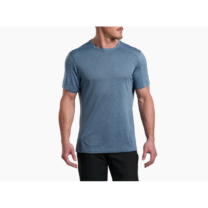 Mens Kuhl Engineered Tee|Blue Cove|XXXL _|SM _|MD _|LG _|XL _|XXL _