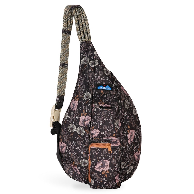 Slingback Bag|Quiet Wildflowers|Rainbow Stripe|O/S _