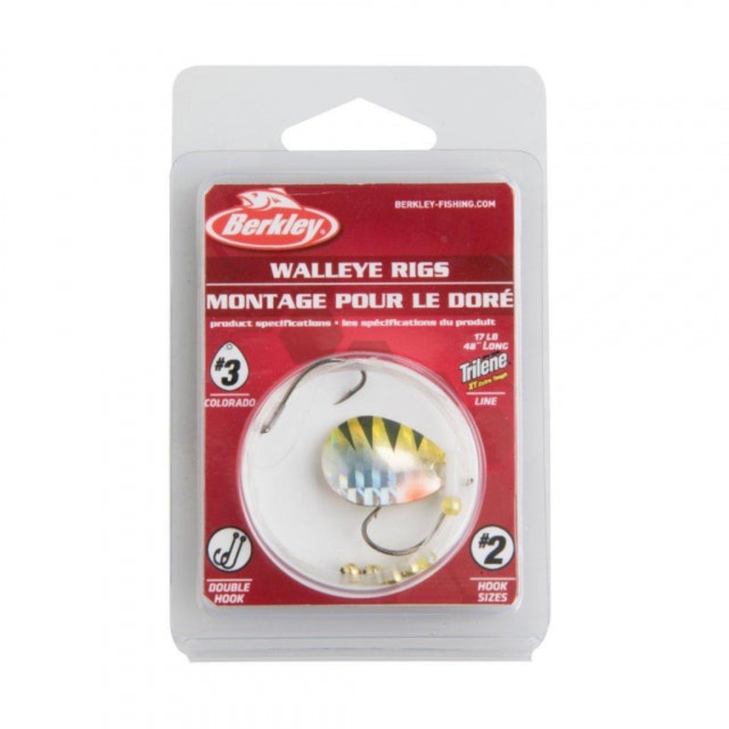 Walleye Rig – Colorado | 3 | Model #BWRC3-YP